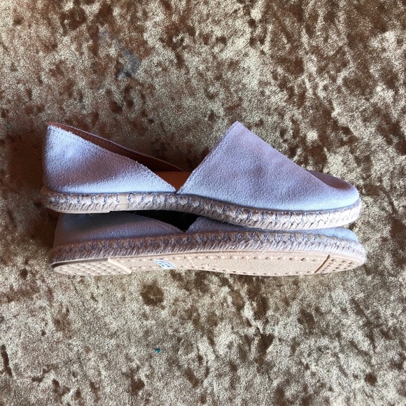 NWT - Venezia - Suede Espadrilles - Bone / Silver - Picture 5 of 9